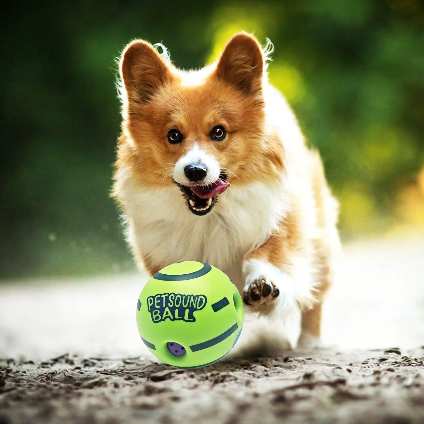 Silicone Interactive Dog Treat Dispenser Ball - Durable Chew Toy for Indoor and Outdoor Play