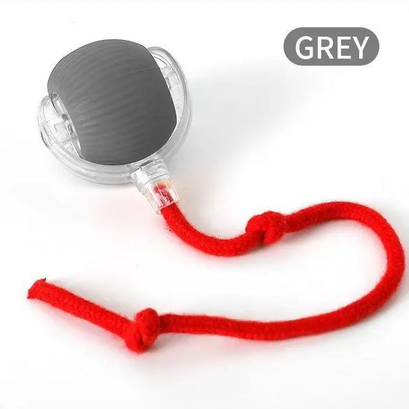2026 Smart Automatic Rolling Interactive Toy for Kittens and Dogs - USB Rechargeable, Light-Up, Quiet, Bite-Resistant, Wear-Resistant, Non-Toxic with Adjustable Speed and Free Gift