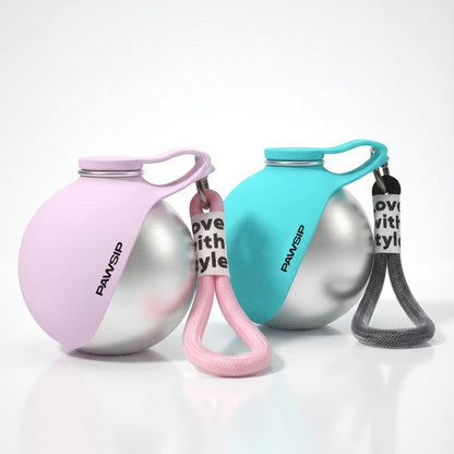 Pawsip® Portable Dog Water Bottle - Leak-Proof Travel Cup for Dogs