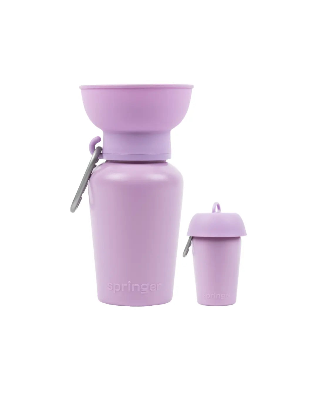 TikTok Exclusive: Set of 2 - 20 Oz Flip Dog Travel Water Bottles