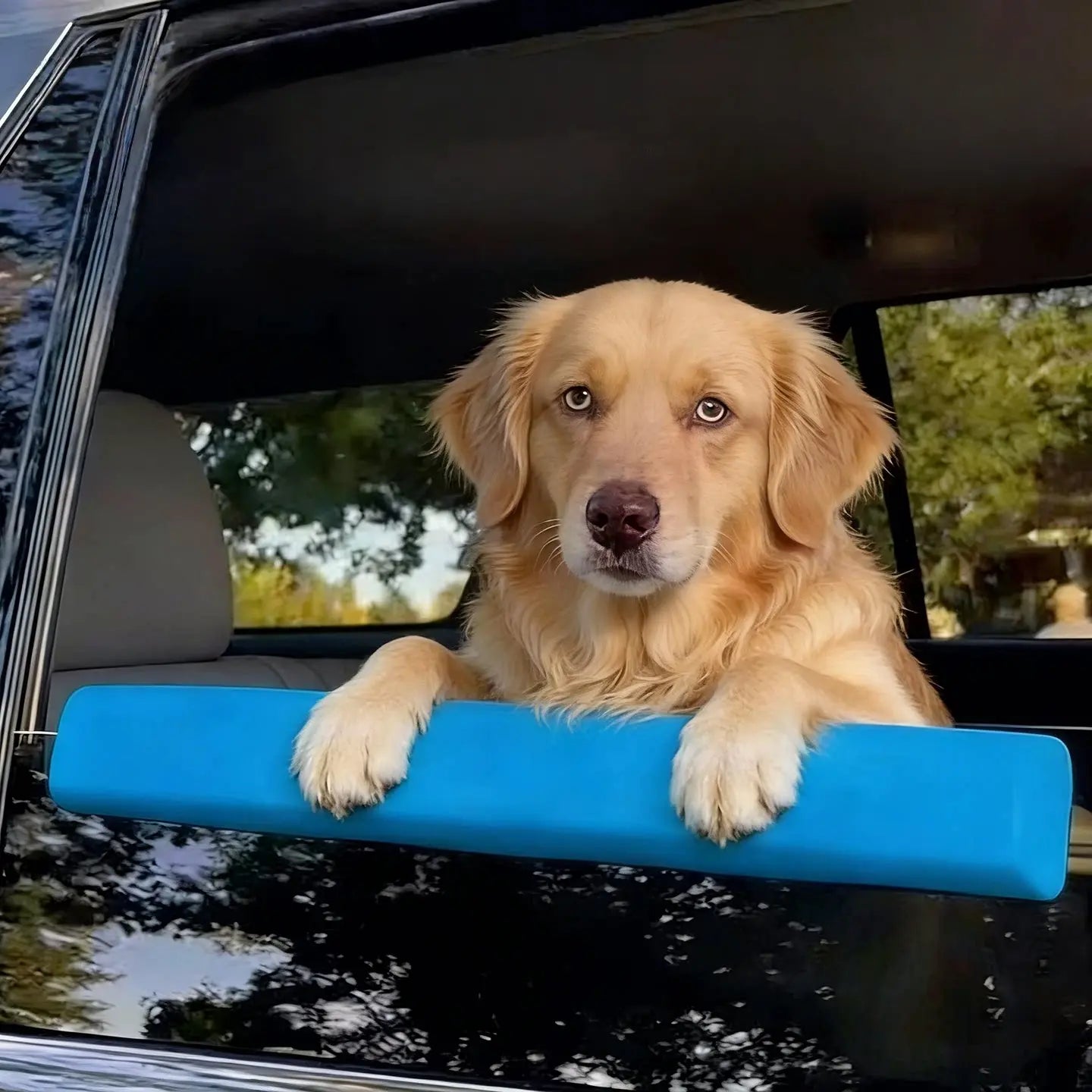 Universal Dog Car Window Chin Rest Cushion - Soft Foam Head Support for Medium and Large Dogs - Safe and Comfortable Travel Accessory