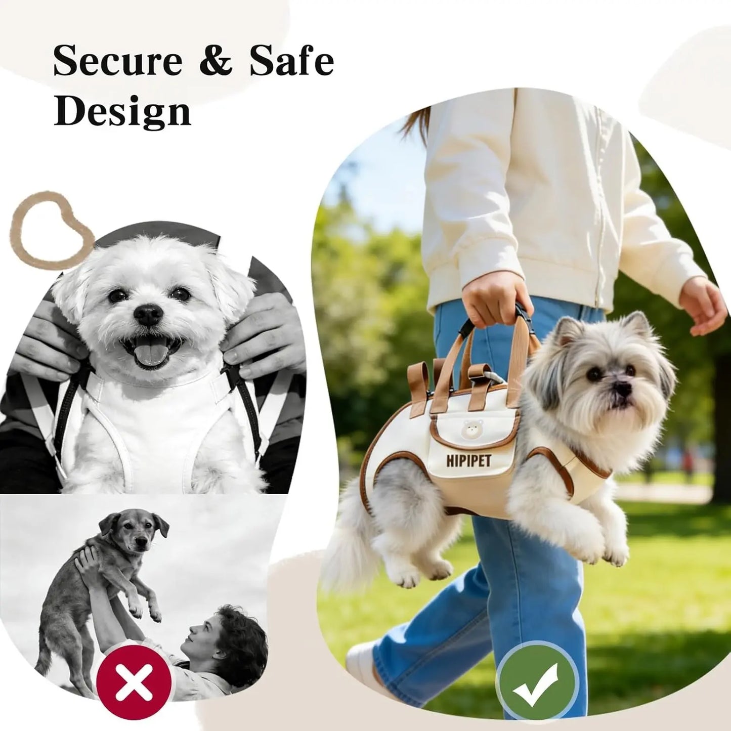Portable Pet Carrier Backpack for Dogs and Cats, Lightweight Outdoor Travel Bag with Adjustable Shoulder Strap, Breathable Design in Lomi Color/Lion