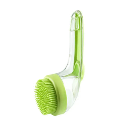 2026 2-in-1 Pet Bath and Grooming Deshedding Brush with Integrated Soap Dispenser, 8"x3"x4", Gentle Massage Tool for Dogs and Cats, Enhances Hair Care and Bathing Experience, Promotes Blood Circulation