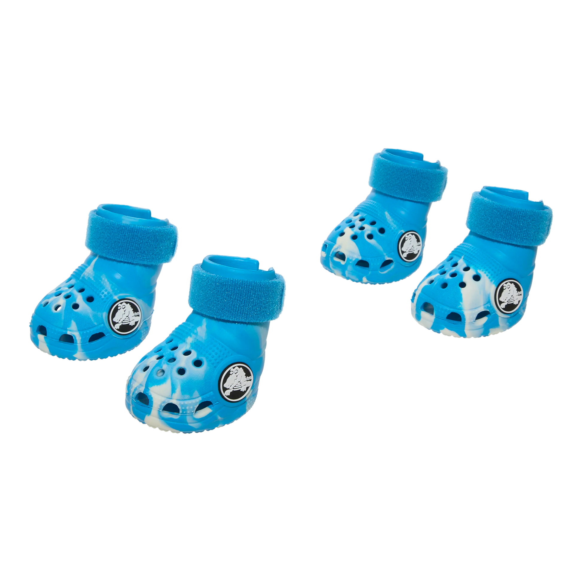 Barkbox Dog Shoes - Set of 4 | EVA Foam, Adjustable Strap, Breathable, Glow-in-the-Dark