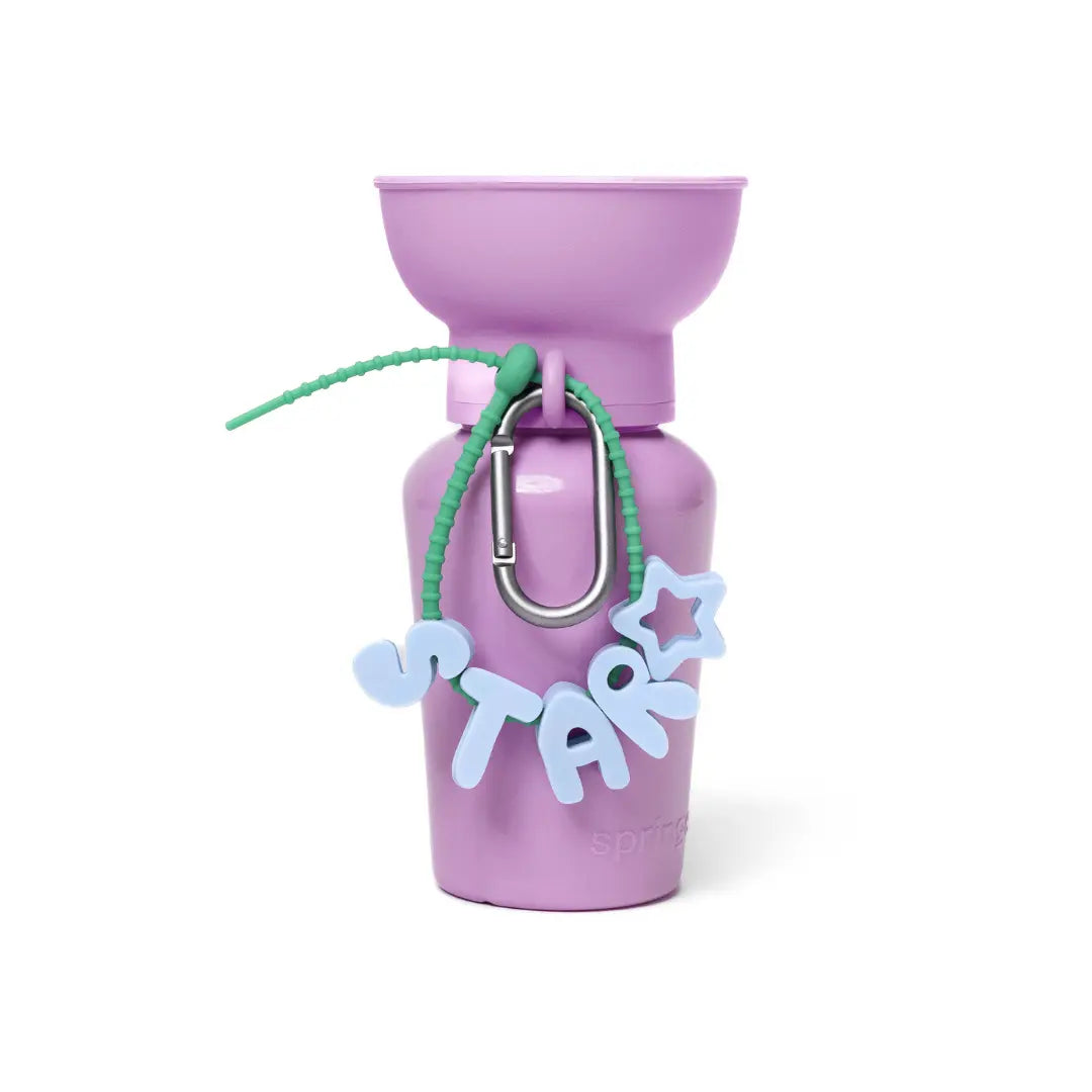 TikTok Exclusive: Set of 2 - 20 Oz Flip Dog Travel Water Bottles
