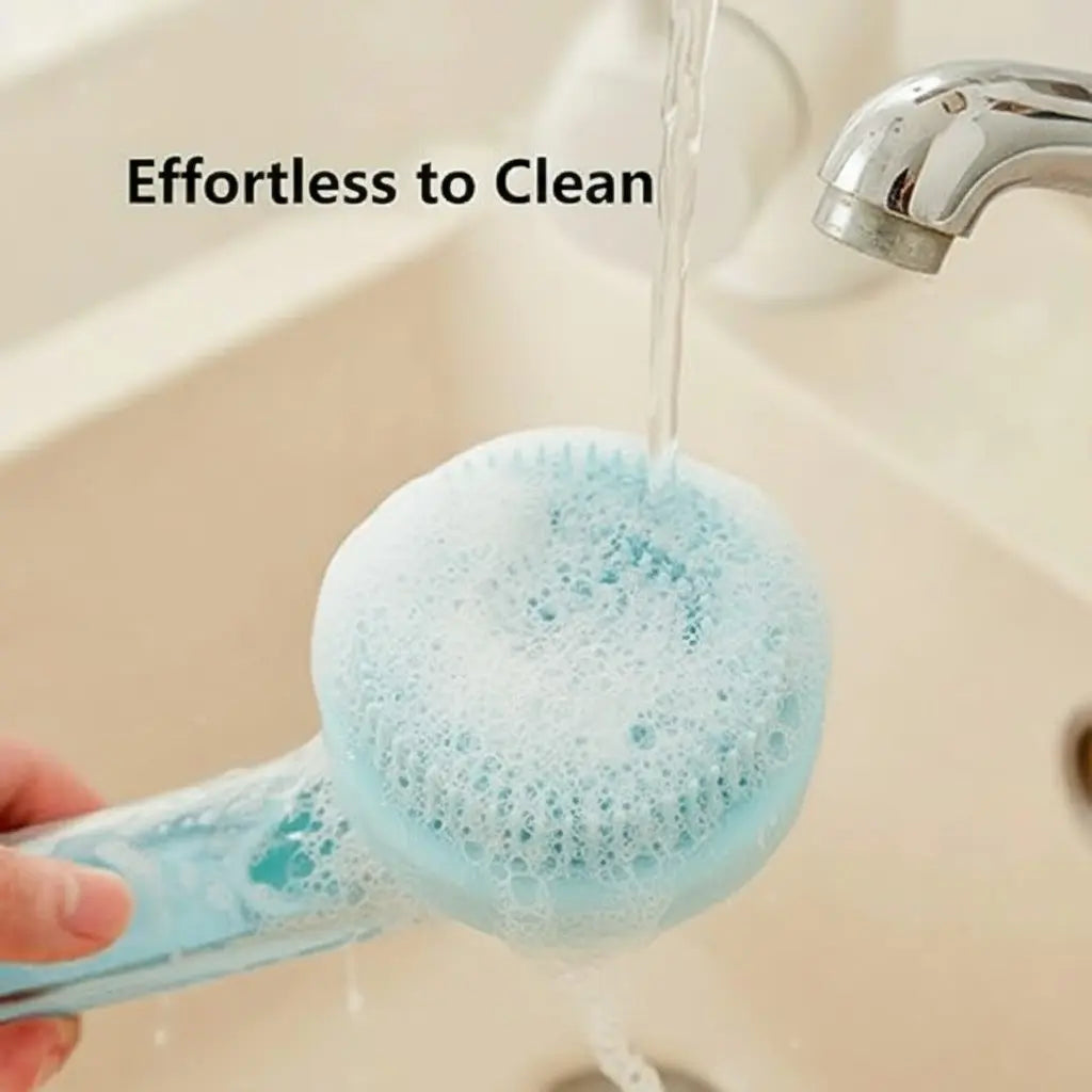 2026 2-in-1 Pet Bath and Grooming Deshedding Brush with Integrated Soap Dispenser, 8"x3"x4", Gentle Massage Tool for Dogs and Cats, Enhances Hair Care and Bathing Experience, Promotes Blood Circulation