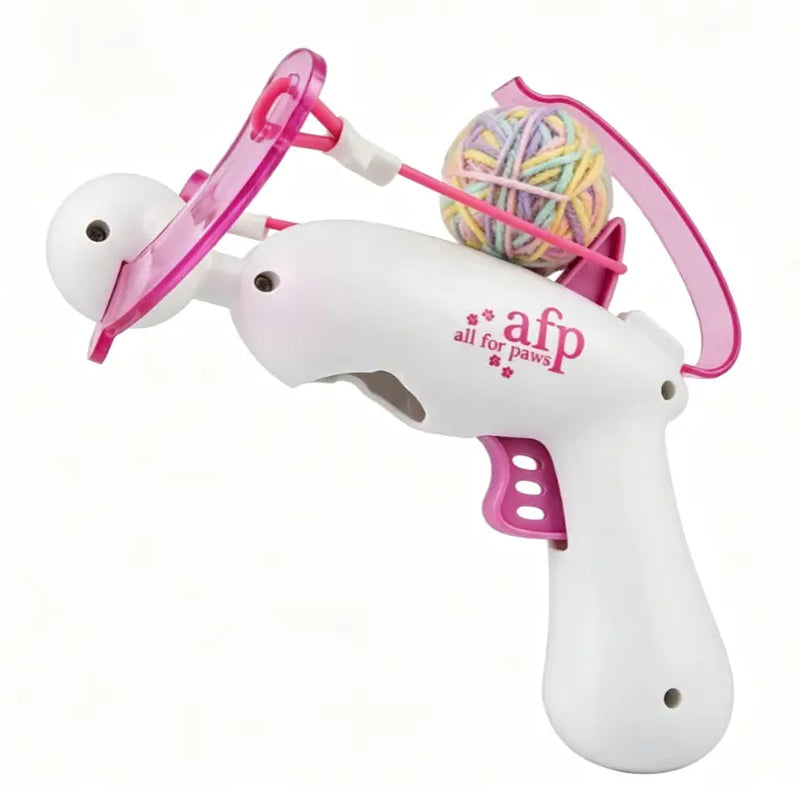 FIFA Official Licensed Interactive Cat Ball Launcher – Engaging Toy for Continuous Fetch Play and Hunting Instinct Stimulation