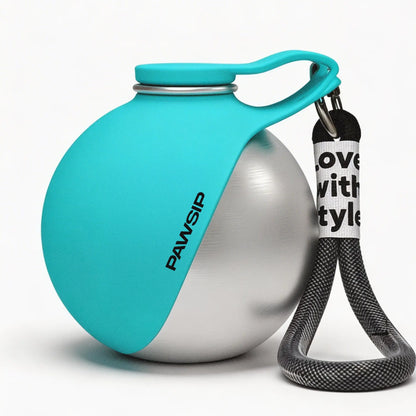 Pawsip® Portable Dog Water Bottle - Leak-Proof Travel Cup for Dogs